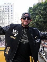  Nike Los Angeles Dodgers World Series Letterman Jacket