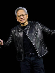 Nvidia CEO Jensen Huang Leather Jacket
