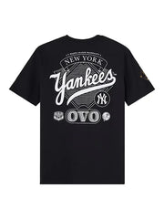 OVO Yankees t-shirt back view baseball diamond graphic