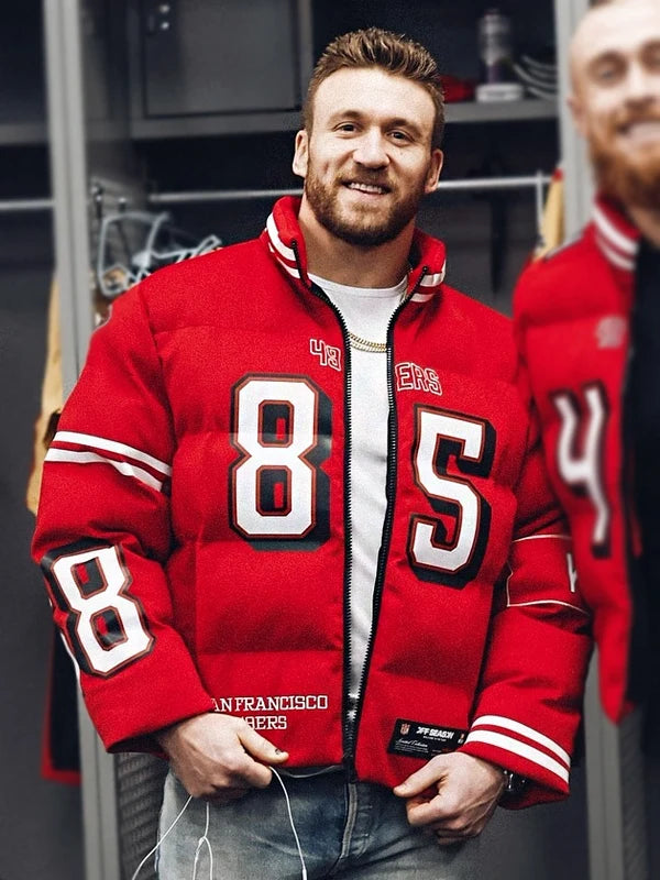 OffSeason Kristin Juszczyk 49ers Puffer Jacket