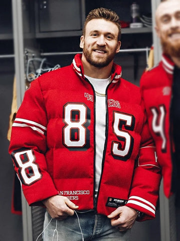 OffSeason Kristin Juszczyk 49ers Puffer Jacket