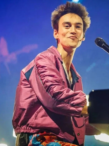 Jacob Collier Oslo Concert Pink Jacket