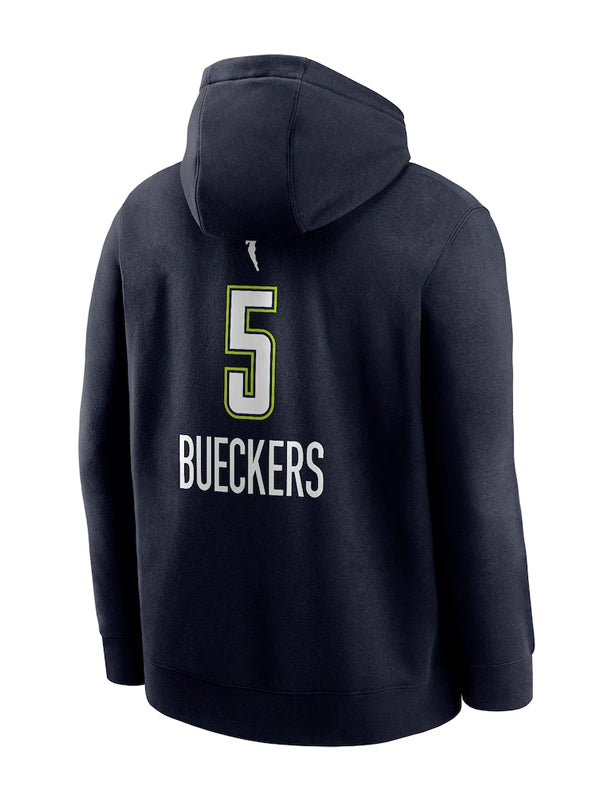 Paige Bueckers Navy Dallas Wings Nike Navy Hoodie 2025