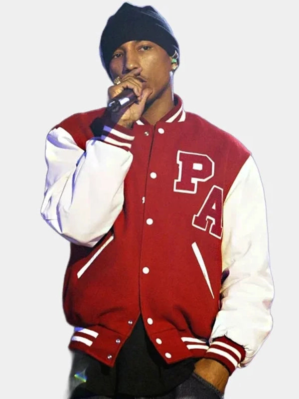 Pharrell Williams Princess Anne High School Letterman Jacket