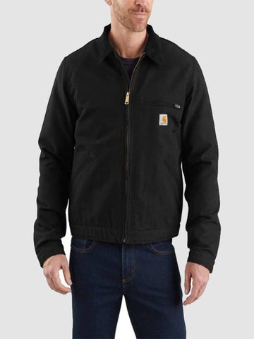 Power Book III Raising Kanan S04 Mekai Curtis Corduroy Collar Black Cotton Detroit Jacket