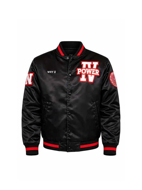 Power Book IV Force Premiere Black Bomber Jacket