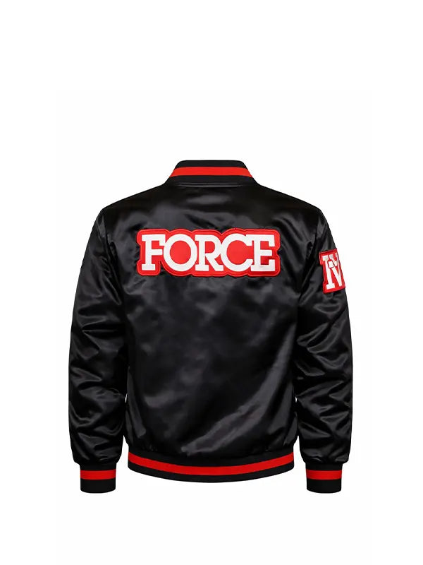 Power Book IV Force Tv Series Premiere Black Bomber Jacket