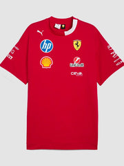Red HP Tee Ferrari Miami GP  