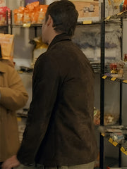 Robert Buckley An Unexpected Valentine Suede Jacket