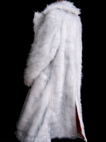 Ryan Gosling Ken White Faux Fur Coat