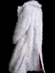 Ryan Gosling Ken White Faux Fur Coat