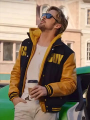 Ryan Gosling The Fall Guy Letterman Varsity Jacket