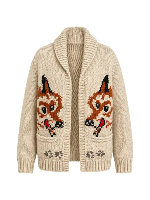 Ryan Gosling Wolf Cardigan