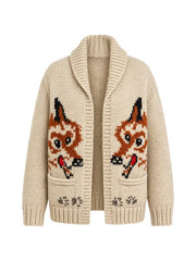 Ryan Gosling Wolf Cardigan