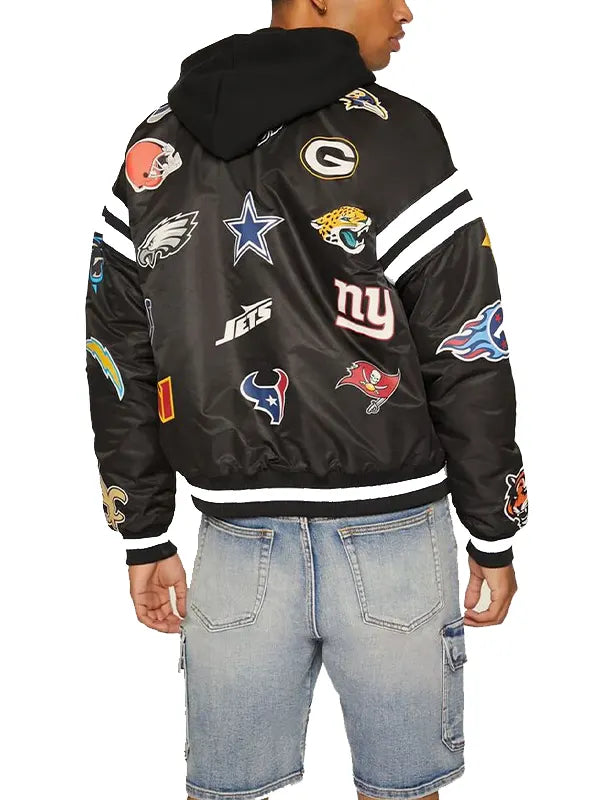 NFL Patch Varsity Bomber Jacket