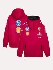 Scuderia Ferrari HP 2025 Team Reversible Jacket Red