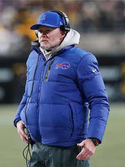 Sean McDermott Buffalo Bills Puffer Jacket