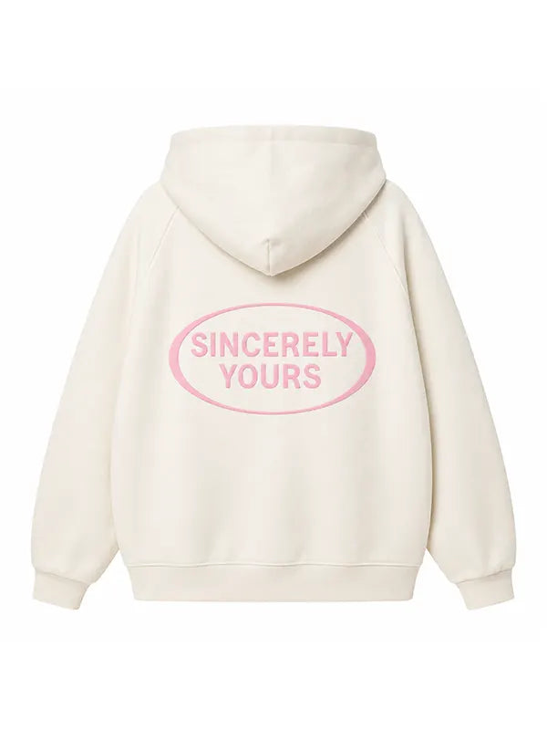 Sincerely Yours Gloss Pocket Hoodie