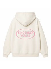 Sincerely Yours Gloss Pocket Hoodie