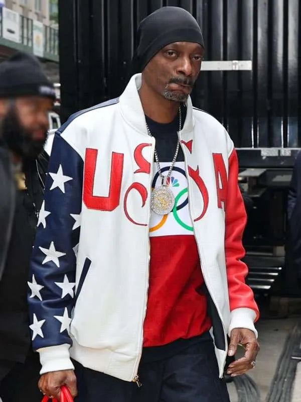 Snoop Dogg US Olympic 2024 bomber outerwear