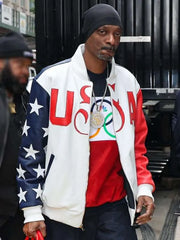 Snoop Dogg US Olympic 2024 bomber outerwear