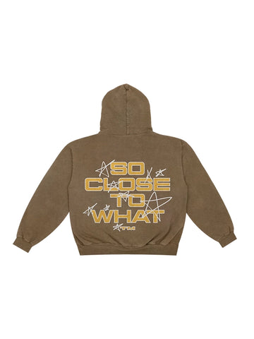 Tate Mcrae Stars Brown Hoodie