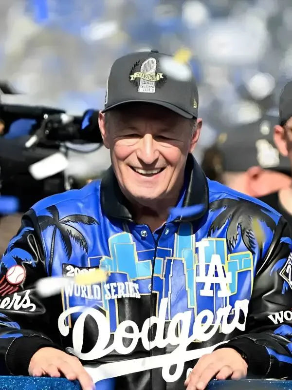 Stan Kasten 2025 Dodgers World Series Celebration Jacket