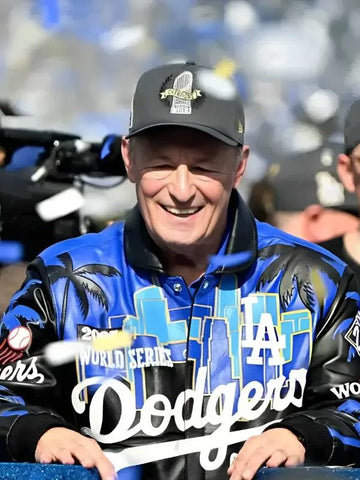 Stan Kasten 2025 Dodgers World Series Celebration Jacket