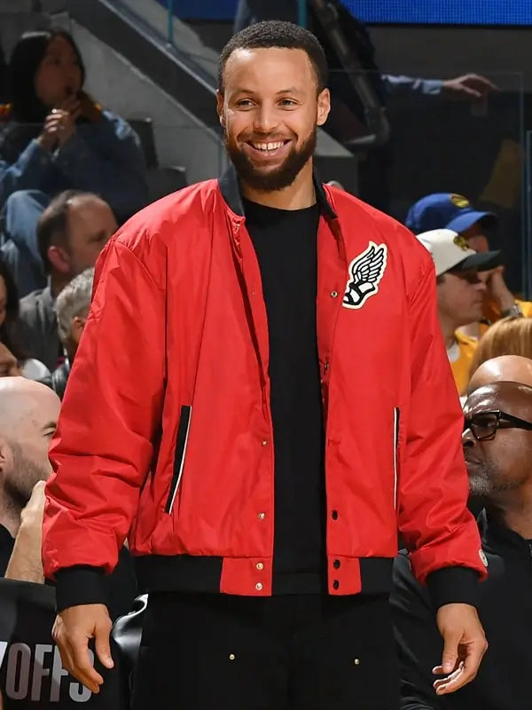 Steph Curry Jacket Red