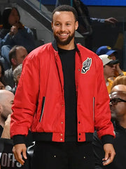 Steph Curry Jacket Red