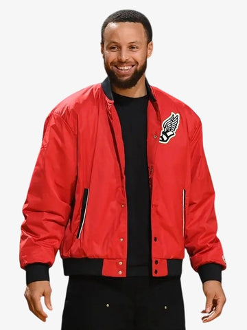 Steph Curry Red Jacket