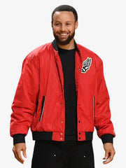 Steph Curry Red Jacket