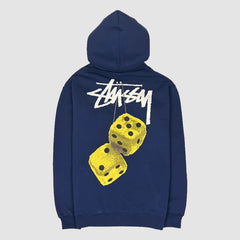 Unisex Stussy Dice Pullover Hoodie