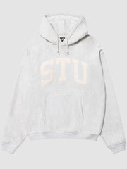 Stussy STU Aplique Hoodie Grey