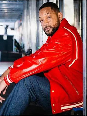 Summertime Ball 2025 Will Smith Red Varsity Jacket