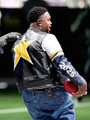 Super Bowl LIX Mustard Vanson Leather Jacket