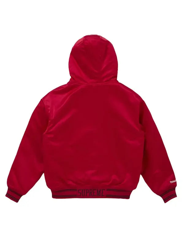 Supreme Satin Varsity Jacket