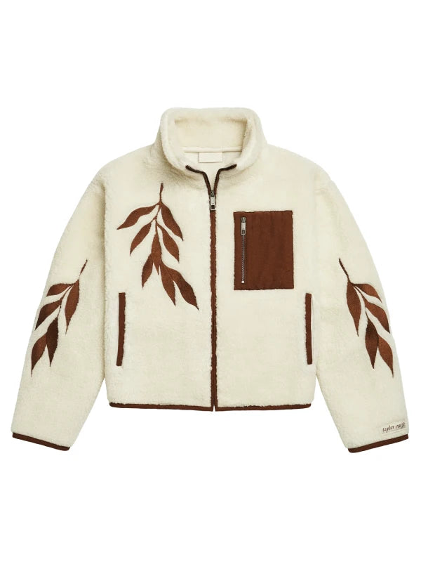 Taylor Swift Life is a Willow Zip Up Sherpa Fleece Jacket