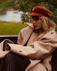 Red Taylor's Version Trench Coat