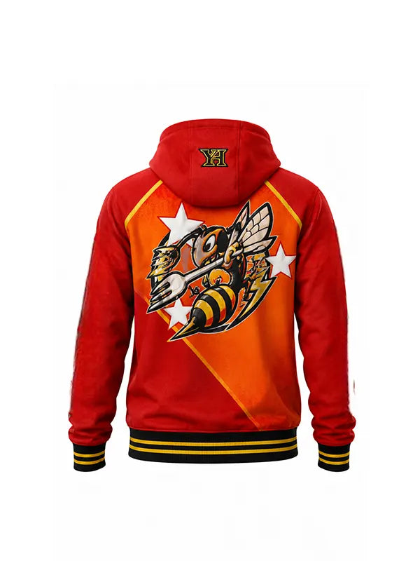 Tekken 8 Season 3 BOB ONIGIRI Red Zip Up Hoodie 2026