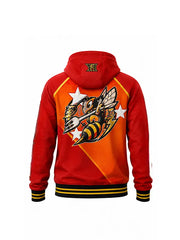 Tekken 8 Season 3 BOB ONIGIRI Red Zip Up Hoodie 2026