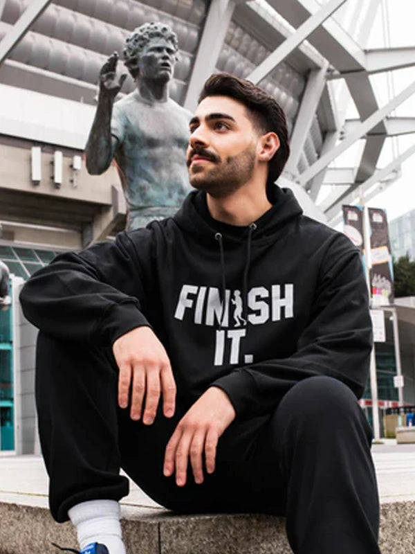 Terry Fox Finish It Adidas Hoodie Black