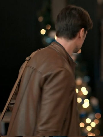 The Christmas Charade Corey Sevier Brown Jacket