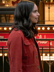 Alex Film The Life List 2025 Sofia Carson Red Jacket