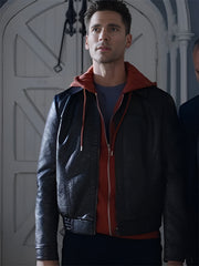 The Reluctant Royal Andrew W Walker Black Leather Jacket
