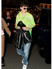 International Film Festival Timothée Chalamet Floral Shirt