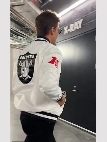 Tom Brady Raiders White Jacket