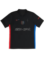 Travis Scott FC Barcelona 202425 Match Away x Cactus Jack Jersey Black