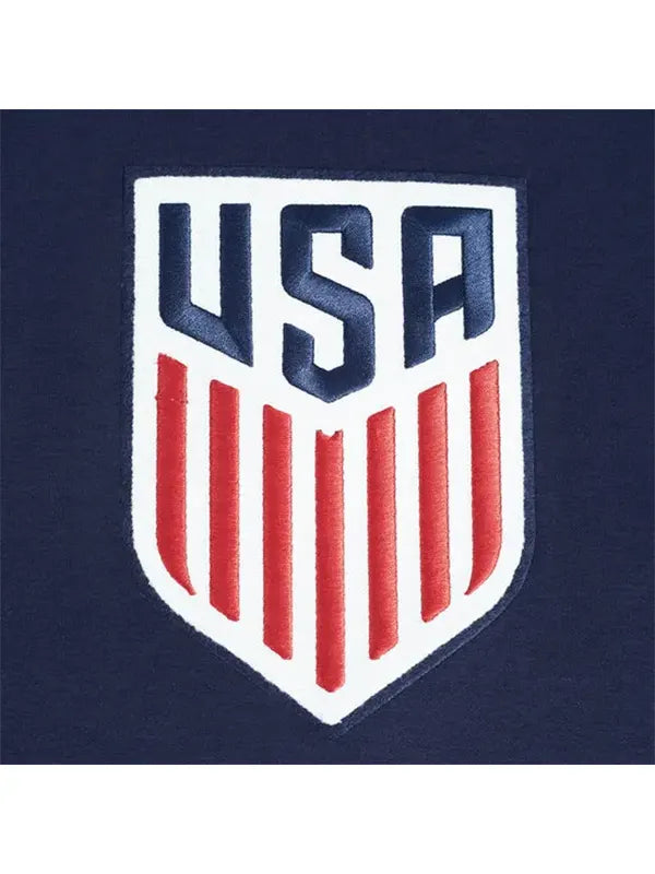 US Soccer Classic Mens Double Knit Pullover Hoodie