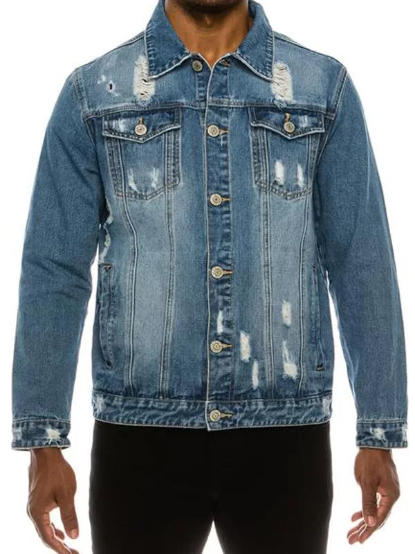 Mens World Tour Denim Jacket